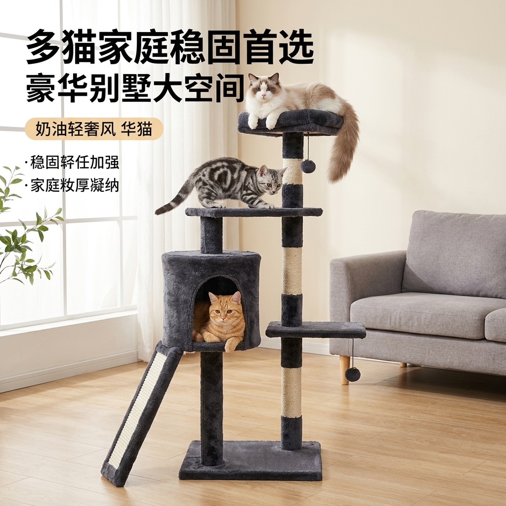 玩睡一体猫爬架19-1