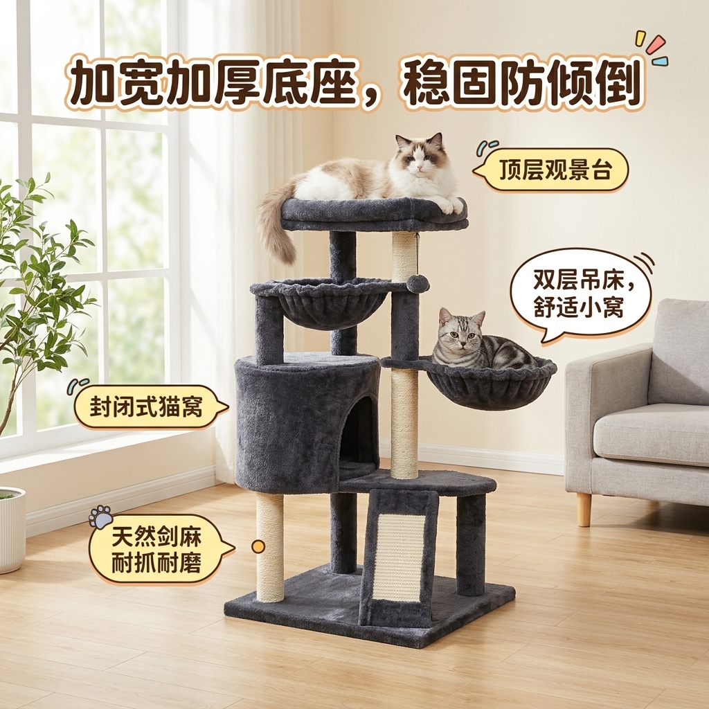 休憩磨爪玩耍一体13-1