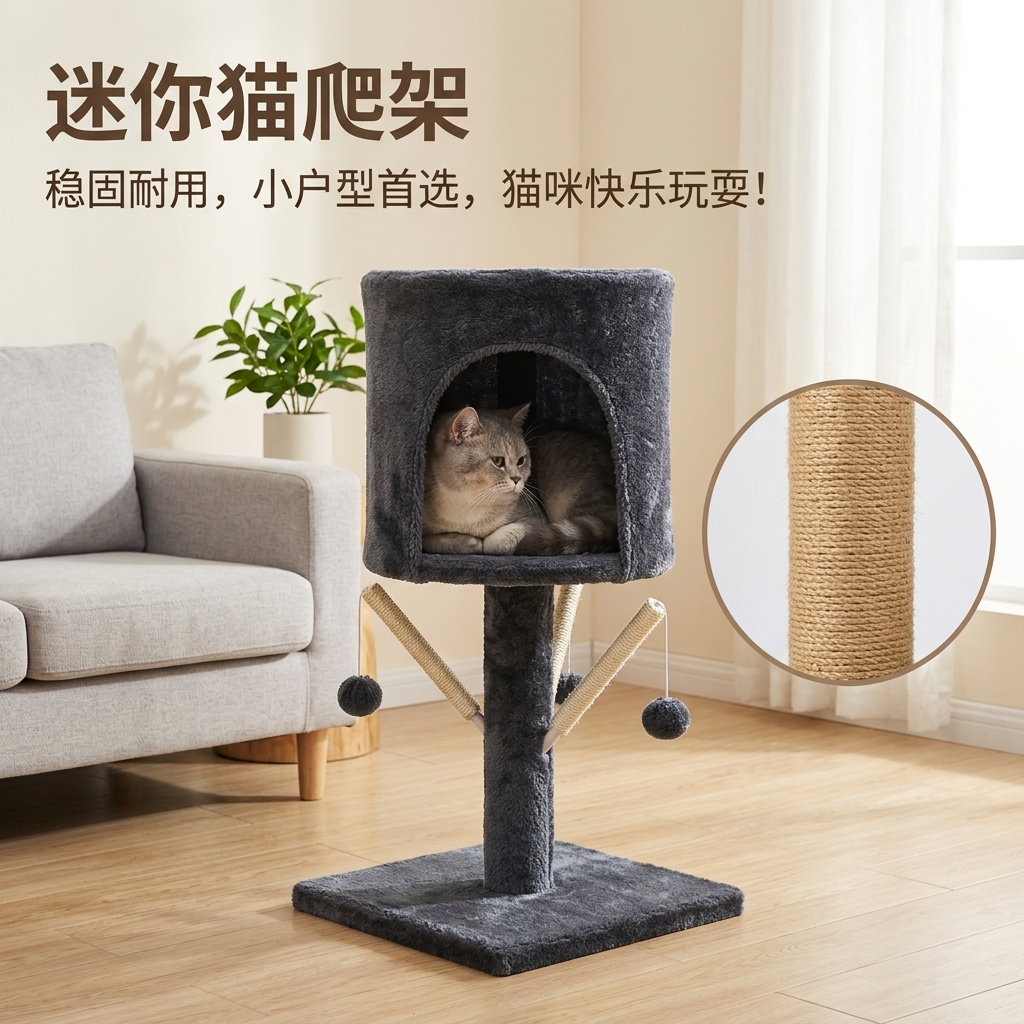 迷你猫爬架