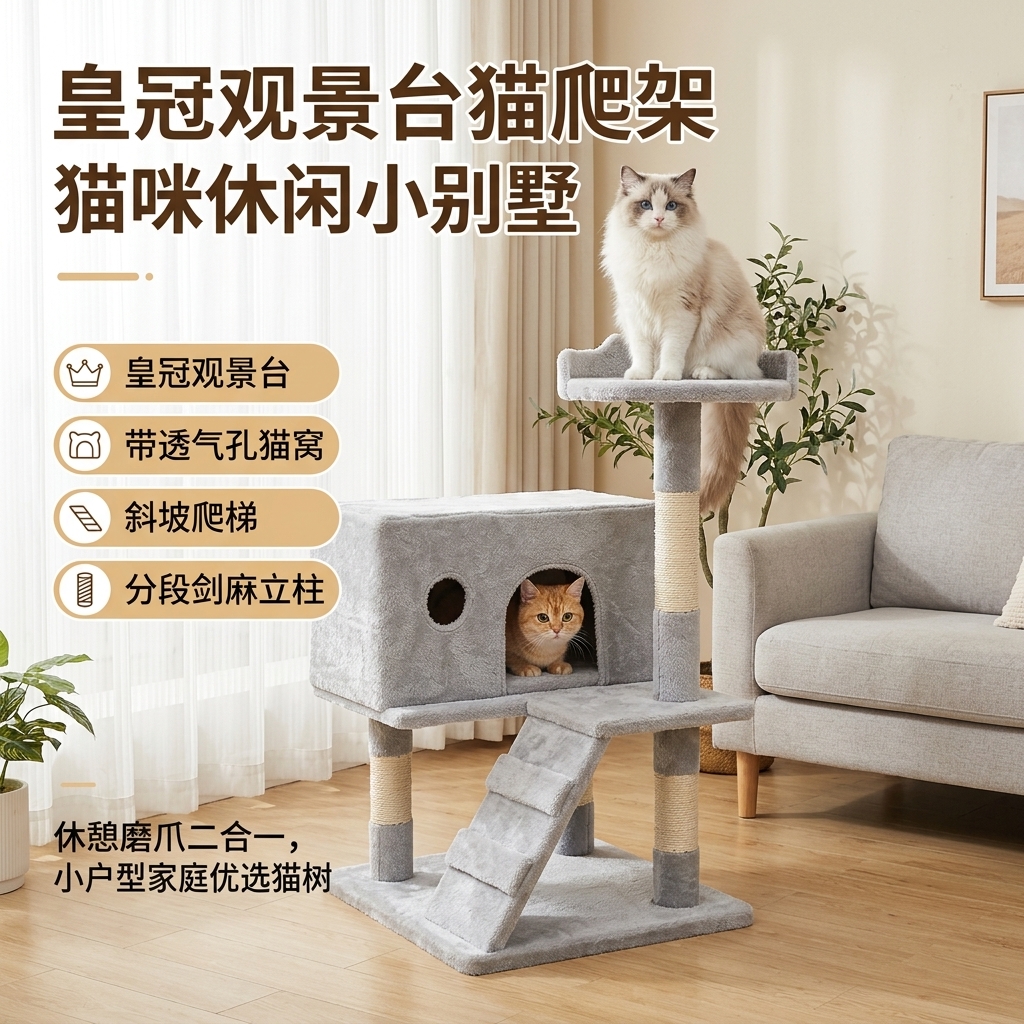 小户型家庭优选猫树04-2